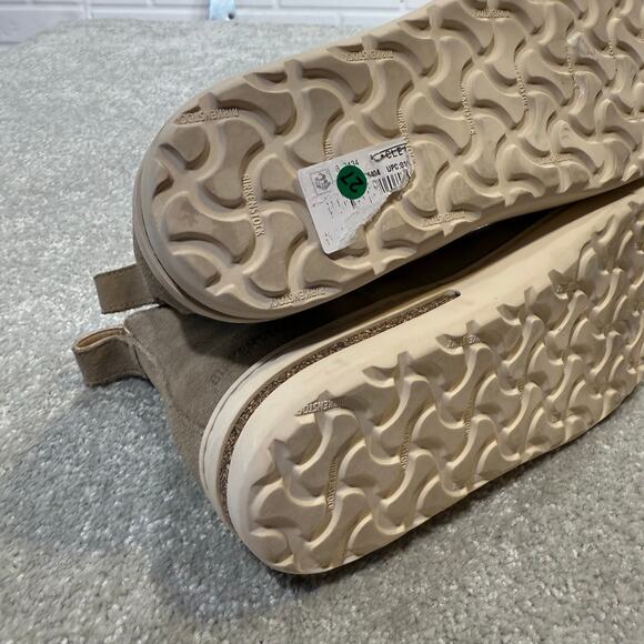 Birkenstock Store Return Bend Chelsea Boots Suede Taupe Womens 7 EU 38 Narrow - Picture 15 of 15